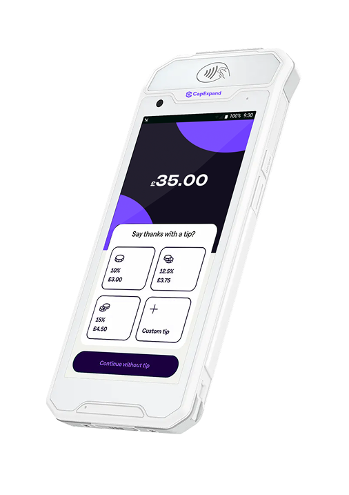Dojo Pocket table service terminal