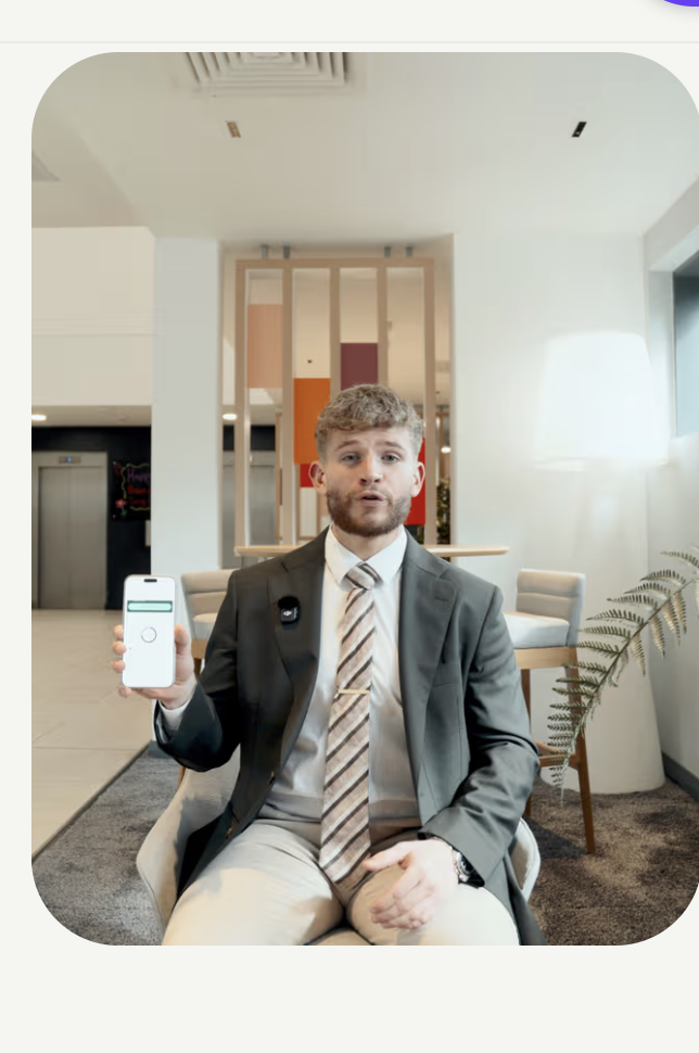 Alex Beardsley, founder of CapExpand, at the office in Annesley